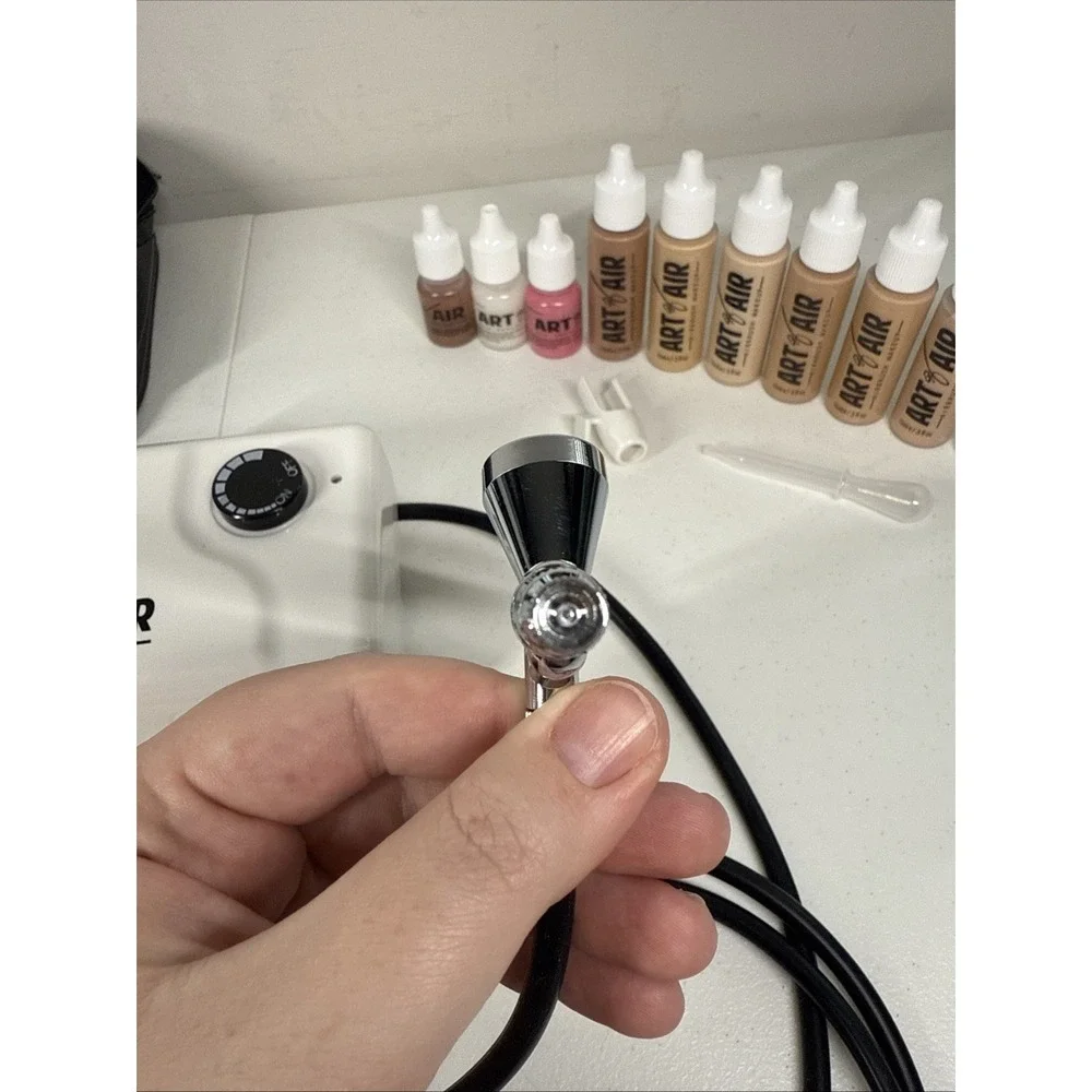 Art of Air Prof. Airbrush Makeup System/Fair-Medium Shades Foundation‎ Set